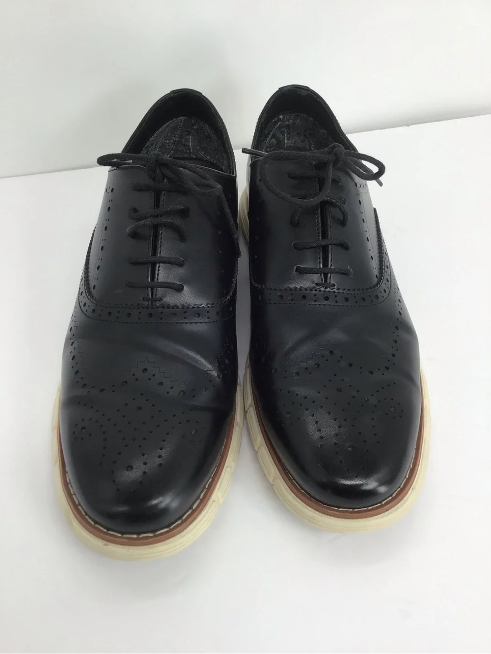 Bruno Marc Grandwing Crossflex Oxford Sneaker Casual Office Black Size 13